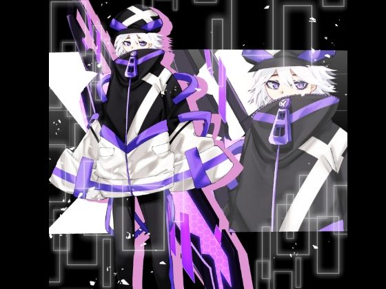 立ち絵素材  サイバーパンク風の少年【水の木】  エロ画像757684