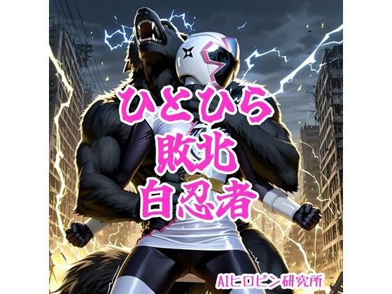 ひとひら敗北、白忍者【AIヒロピン研究所】  エロ画像758366